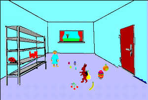 screenshot: Das Zimmer