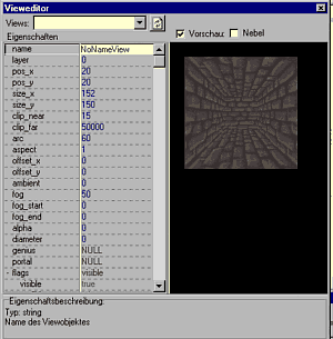screenshot: Vieweditor